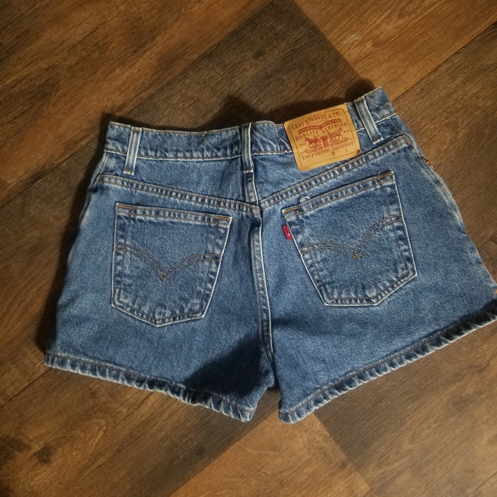 Levi's high-rise shorts